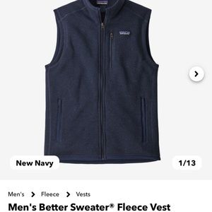 Patagonia Men's Better Sweater® Fleece Vest